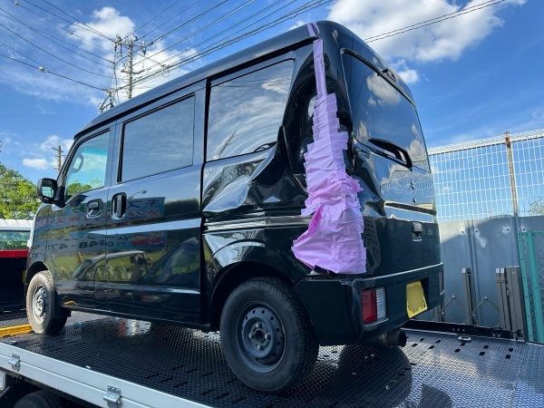 茨城県からです全損扱い車両を直しますスズキエブリサムネイル