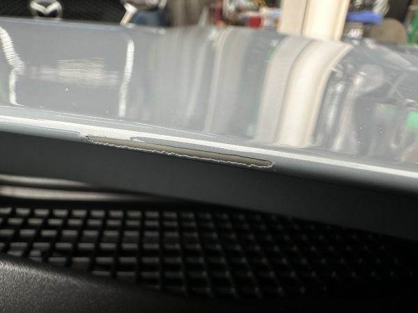 神奈川県横浜市からシビックtypeＲボンネットピンポイント塗装サムネイル