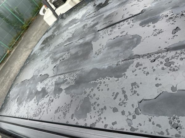 ルーフ塗装剥がれワゴンＲサムネイル